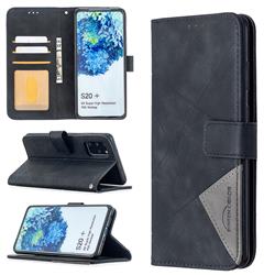 Binfen Color BF05 Prismatic Slim Wallet Flip Cover for Samsung Galaxy S20 Plus / S11 - Black