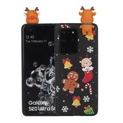 Gift Snow Christmas Xmax Soft 3D Doll Silicone Case for Samsung Galaxy S20 Ultra