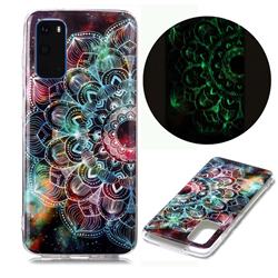 Datura Flowers Noctilucent Soft TPU Back Cover for Samsung Galaxy S20 / S11e