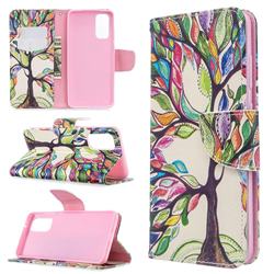 The Tree of Life Leather Wallet Case for Samsung Galaxy S20 / S11e