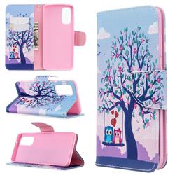 Tree and Owls Leather Wallet Case for Samsung Galaxy S20 / S11e