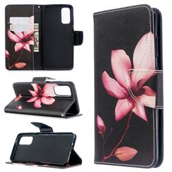 Lotus Flower Leather Wallet Case for Samsung Galaxy S20 / S11e