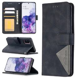 Binfen Color BF05 Prismatic Slim Wallet Flip Cover for Samsung Galaxy S20 / S11e - Black