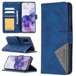 Binfen Color BF05 Prismatic Slim Wallet Flip Cover for Samsung Galaxy S20 / S11e - Blue