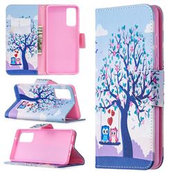 Tree and Owls Leather Wallet Case for Samsung Galaxy S20 FE / S20 Lite