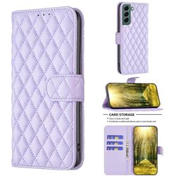 Binfen Color BF-14 Fragrance Protective Wallet Flip Cover for Samsung Galaxy S22 Plus (S22 Pro) - Purple