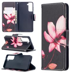 Lotus Flower Leather Wallet Case for Samsung Galaxy S21 / Galaxy S30