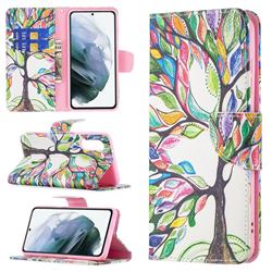 The Tree of Life Leather Wallet Case for Samsung Galaxy S21 FE