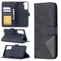 Binfen Color BF05 Prismatic Slim Wallet Flip Cover for Samsung Galaxy S21 Plus - Black