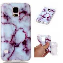 Bloody Lines Soft TPU Marble Pattern Case for Samsung Galaxy S5