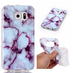 Bloody Lines Soft TPU Marble Pattern Case for Samsung Galaxy S6 Edge