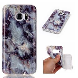 Rock Blue Soft TPU Marble Pattern Case for Samsung Galaxy S7