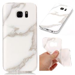 Jade White Soft TPU Marble Pattern Case for Samsung Galaxy S7