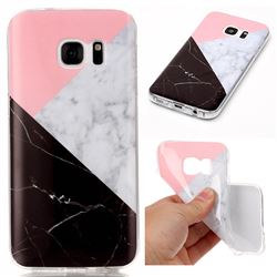 Tricolor Soft TPU Marble Pattern Case for Samsung Galaxy S7