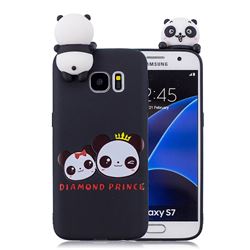 Diamond Prince Soft 3D Climbing Doll Soft Case for Samsung Galaxy S7 G930