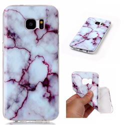 Bloody Lines Soft TPU Marble Pattern Case for Samsung Galaxy S7 Edge