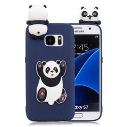 Giant Panda Soft 3D Climbing Doll Soft Case for Samsung Galaxy S7 Edge s7edge