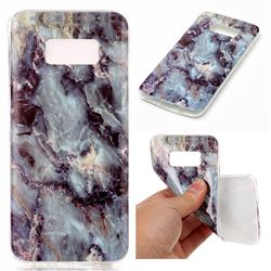 Rock Blue Soft TPU Marble Pattern Case for Samsung Galaxy S8