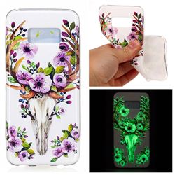 Sika Deer Noctilucent Soft TPU Back Cover for Samsung Galaxy S8