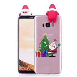 Christmas Spree Soft 3D Climbing Doll Soft Case for Samsung Galaxy S8