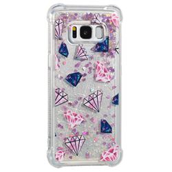 Diamond Dynamic Liquid Glitter Sand Quicksand Star TPU Case for Samsung Galaxy S8