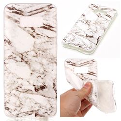 White Soft TPU Marble Pattern Case for Samsung Galaxy S8 Plus S8+