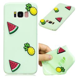 Watermelon Pineapple Soft 3D Silicone Case for Samsung Galaxy S8 Plus S8+