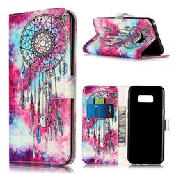 Butterfly Chimes PU Leather Wallet Case for Samsung Galaxy S8 Plus S8+