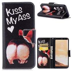 Lovely Pig Ass Leather Wallet Case for Samsung Galaxy S8 Plus S8+