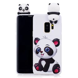 Panda Girl Soft 3D Climbing Doll Soft Case for Samsung Galaxy S9