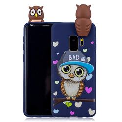 Bad Owl Soft 3D Climbing Doll Soft Case for Samsung Galaxy S9