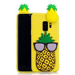 Big Pineapple Soft 3D Climbing Doll Soft Case for Samsung Galaxy S9