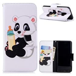 Baby Panda Leather Wallet Case for Samsung Galaxy S9