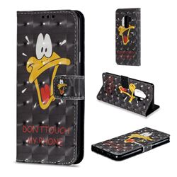 Saliva Duck 3D Painted Leather Wallet Case for Samsung Galaxy S9 Plus(S9+)