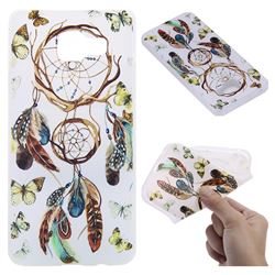 Color Wind Chimes 3D Relief Matte Soft TPU Back Cover for Samsung Galaxy A3 2016 A310