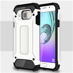 King Kong Armor Premium Shockproof Dual Layer Rugged Hard Cover for Samsung Galaxy A3 2016 A310 - White