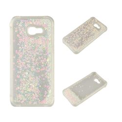 Dynamic Liquid Glitter Sand Quicksand Star TPU Case for Samsung Galaxy A3 2017 A320 - Pink