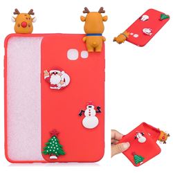 Red Elk Christmas Xmax Soft 3D Silicone Case for Samsung Galaxy A3 2017 A320