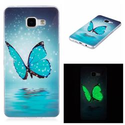 Butterfly Noctilucent Soft TPU Back Cover for Samsung Galaxy A5 2016 A510