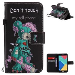 One Eye Mice PU Leather Wallet Case for Samsung Galaxy A5 2016 A510