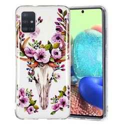 Sika Deer Noctilucent Soft TPU Back Cover for Samsung Galaxy A51 5G