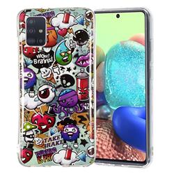 Trash Noctilucent Soft TPU Back Cover for Samsung Galaxy A51 5G