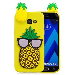 Big Pineapple Soft 3D Climbing Doll Soft Case for Samsung Galaxy A5 2017 A520