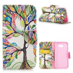 The Tree of Life Leather Wallet Case for Samsung Galaxy A5 2017 A520