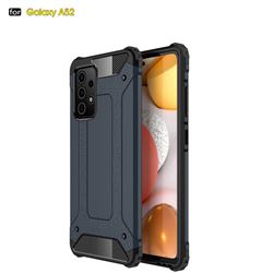 King Kong Armor Premium Shockproof Dual Layer Rugged Hard Cover for Samsung Galaxy A52 5G - Navy
