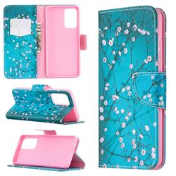 Blue Plum Leather Wallet Case for Samsung Galaxy A52 (4G, 5G)