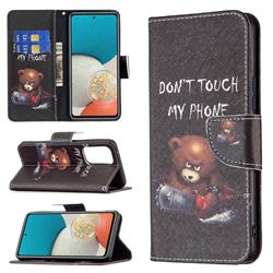 Chainsaw Bear Leather Wallet Case for Samsung Galaxy A53 5G