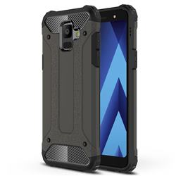 King Kong Armor Premium Shockproof Dual Layer Rugged Hard Cover for Samsung Galaxy A6 (2018) - Bronze
