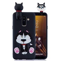 Staying Husky Soft 3D Climbing Doll Soft Case for Samsung Galaxy A6 Plus (2018)