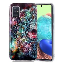 Datura Flowers Noctilucent Soft TPU Back Cover for Samsung Galaxy A71 5G